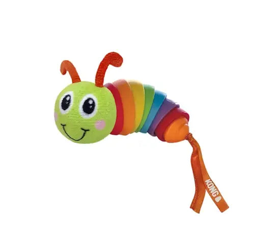 KONG Bat-A-Bout Clackz Rups - SPEELGOED