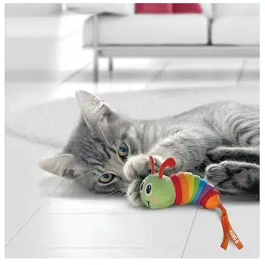 KONG Bat-A-Bout Clackz Rups - SPEELGOED