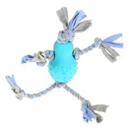 Little Rascals Hondenspeelgoed Pop met Fleece blauw 35 cm