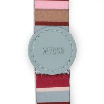 Morso Hondenriem Gerecycled Skyline Rood / Roze