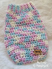MySweety Hondentrui Rainbow Splash - Ruglengte 15 cm - Hondenkleding