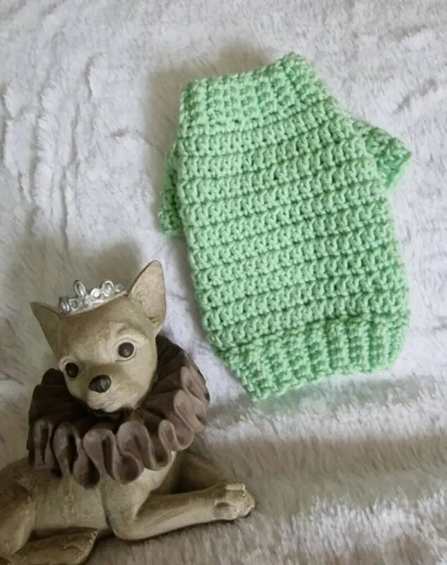 MySweety Pullover Forever Love green — Ruglengte 15 cm