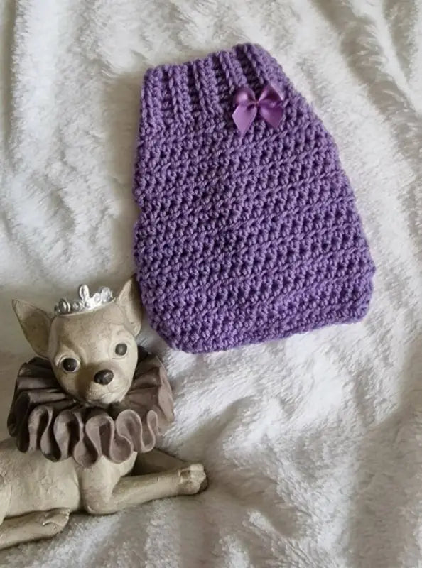 MySweety Pullover Lovely in purple — Ruglengte 15 cm