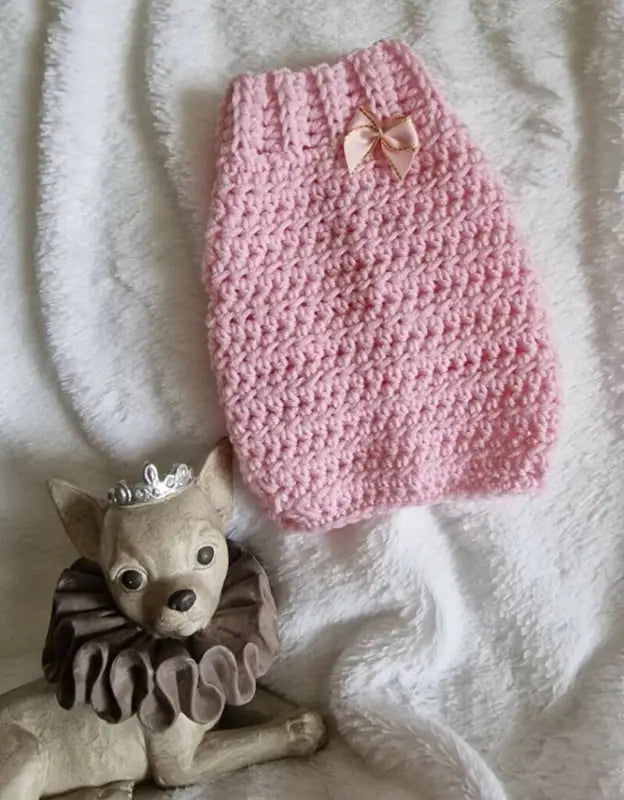MySweety Pullover pink — Ruglengte 15 cm