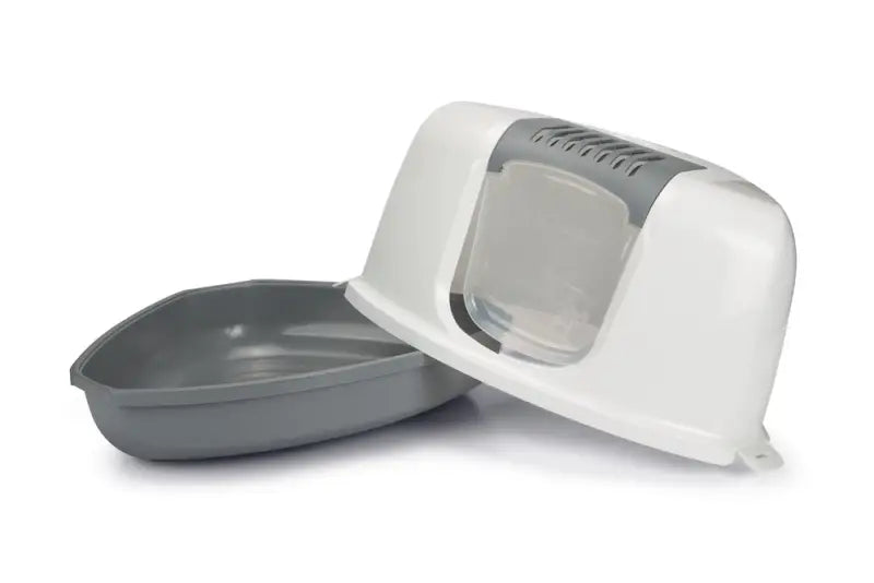 Nestor Corner Kattenbak 58x45x40 cm — Grijs - Kattenbak