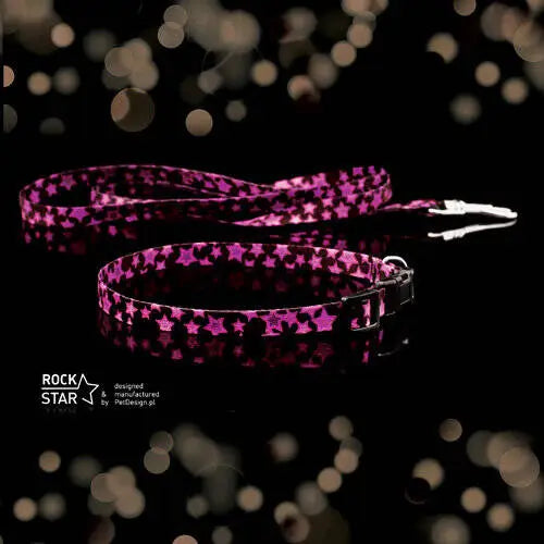 Nylon Looplijn Rock Star Purple 120x10