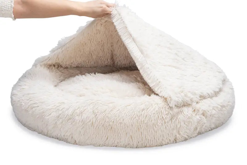 Pluche Hondenmand Yala — Beige - BEDDEN/MANDEN/KUSSENS