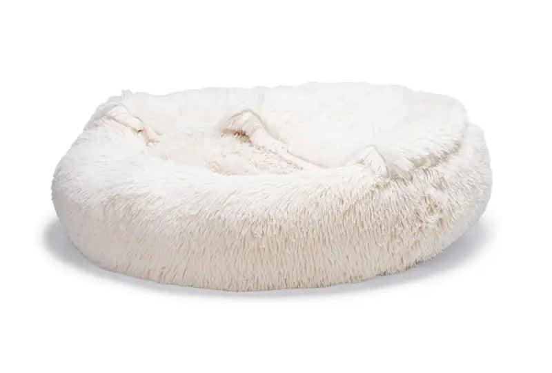 Pluche Hondenmand Yala — Beige - Diameter 70 cm - BEDDEN/MANDEN/KUSSENS