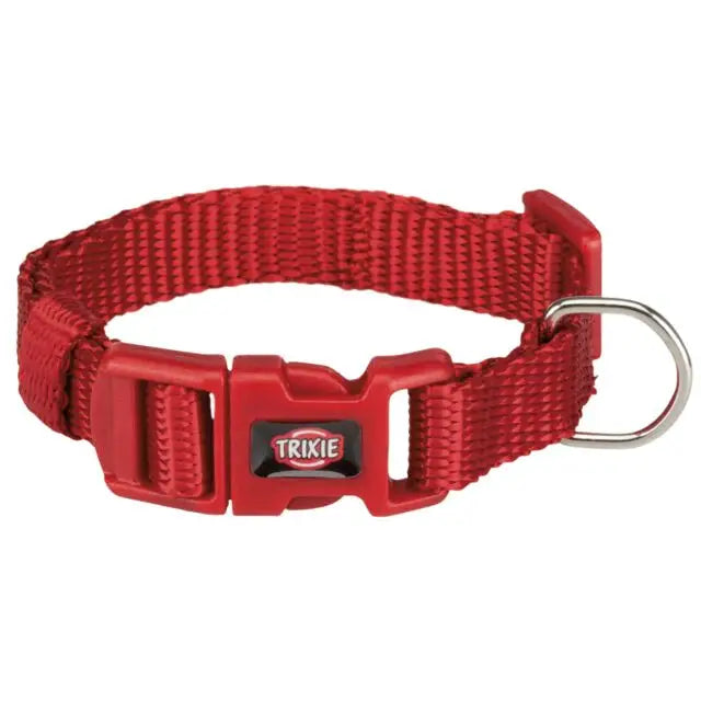 Premium Hondenhalsband Rood 22-35 cm