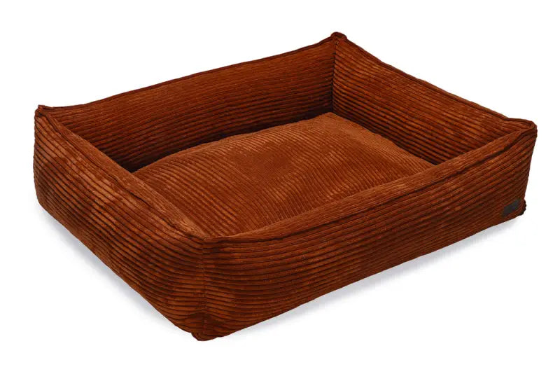 Ribbed Hondenmand antraciet — Terra - 95x80x23 cm - BEDDEN/MANDEN/KUSSENS