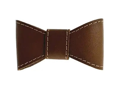 Sazzz Vlinderstrik Glamper Classic Leer Zadel Bruin