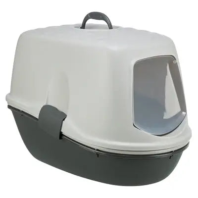 Trixie Berto Kattenbak Overdekt Met Zeef Scheidingssysteem Grijs