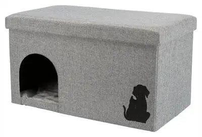 Trixie Honden- en Kattenhuis Kimy grijs 72x40x40 cm