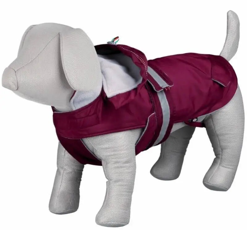 Trixie Hondenjas Iseo bordeaux — Ruglengte 33 cm