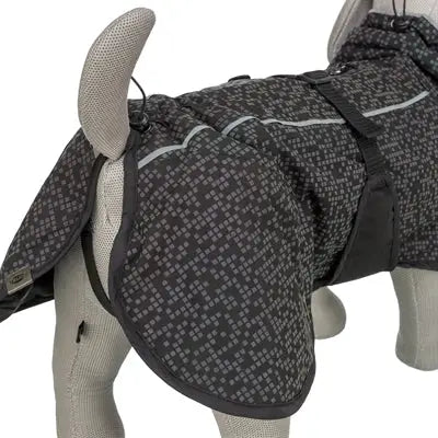 Trixie Hondenjas Limoux Reflect Zwart / Grijs