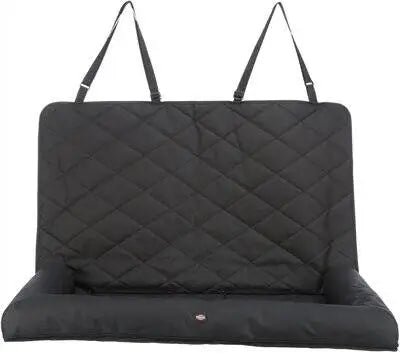 Trixie Hondenkussen voor Autostoel Dubbel zwart 95x50x10 cm