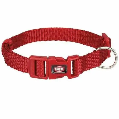 Trixie Premium Hondenhalsband rood - 22-35 cm