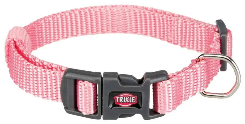 Trixie Premium Hondenhalsband roze - 22-35 cm