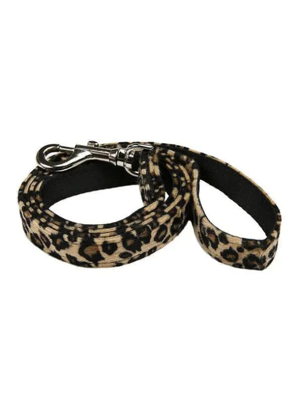 UrbanPup Hondenriem Leopard — 111 cm x 22 mm