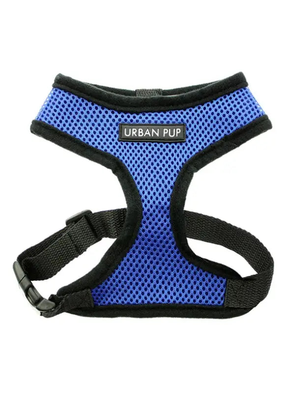 UrbanPup Royal Blue Soft Harness — Blauw - XXS 20-25 cm - Hondentuigje
