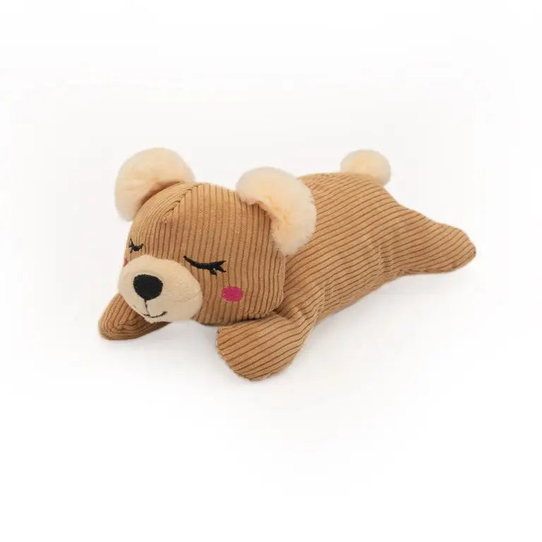 ZippyPaws Snooziez Bear — Bruin - SPEELGOED