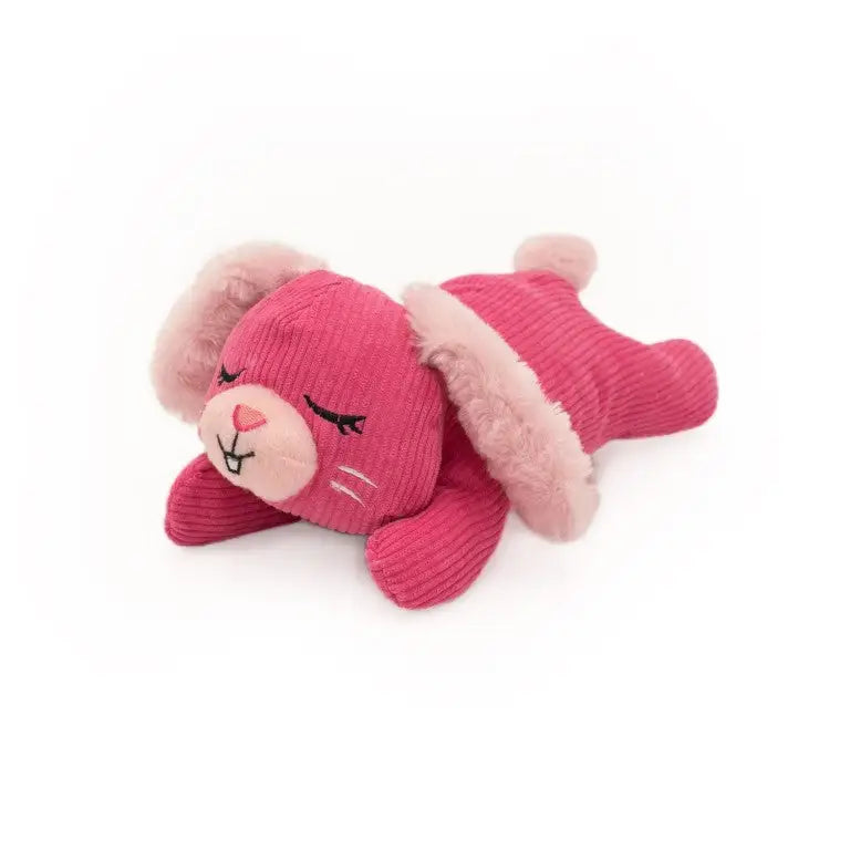 ZippyPaws Snooziez Bunny — Roze - SPEELGOED